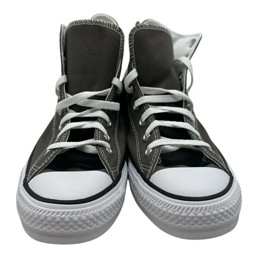 Converse Chuck Taylor All Star Hi Top Canvas Sneakers Men's Size 9 Charcoal Gray - Picture 4 of 10